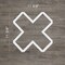 Ekena Millwork Small Fowler Decorative Fretwork Wall Panels in Architectural Grade PVC, 11 3/8"W x 11 3/8"H x 3/8"T WALP12X12FLR - alternate 3